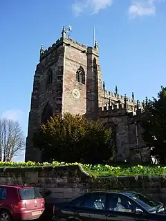 St Oswald's Church from the SW