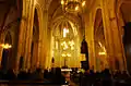 Interior of Santa María la Real Church.