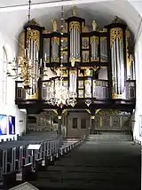 Schnitger organ at St. Cosmae