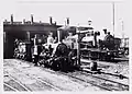 Steam locomotives at the depot of Alkmaar. (23-06-1935)