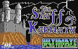 Title screen