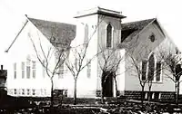 Stafford Reformed Presbyterian Church after its construction in 1913.