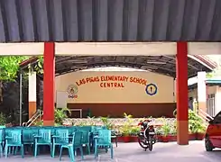 Stage at Las Piñas Elementary School Central