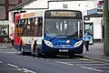 Alexander Dennis Enviro300 bodied MAN 18.240 in Clay Cross in 2008