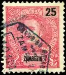 Stamp for Zambezia, 1903.