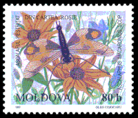Adult on a 1997 Moldova postage stamp