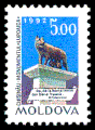 1992 stamp featuring the statue