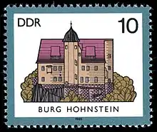 1985 stamp of the castle.