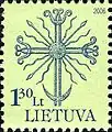 2006 postage stamp, commemorating the Lithuanian Cross-crafting and its symbolism