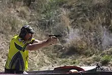 Standard division competitor during a stage in Australia.