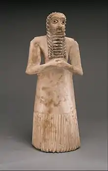 Standing male worshiper, Mesopotamian, 2750–2600 BCE(?)
