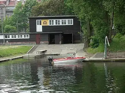 Boathouse of the UKS Kopernik