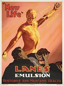 image of advertisement for Lane's Emulsion