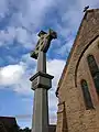 Stanton Hill War Memorial, in front of All Saints' Church