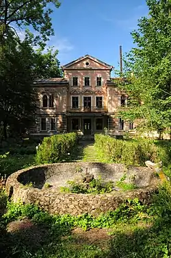 Starozhadivsky manor park (now a children's sanatorium)