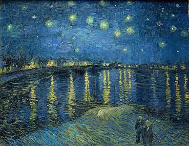 Starry Night Over the Rhone(September 1888)Musée d'Orsay, Paris