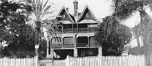Front view of Riversleigh, North Quay, Brisbane, ca. 1931