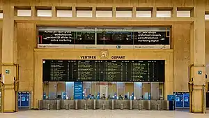 Brussels Central Railway Station's main hall