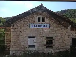 Kaldrma, railway station