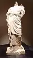 The statue of Minerva Hygeia, preserved in the National Museum of Valcamonica of Cividate Camuno