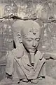 Granite statue of Khonsu, late 18th Dynasty, New Kingdom. Cairo Museum
