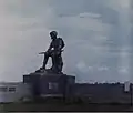 Thuong Tiec or weary soldier statue, November 1966