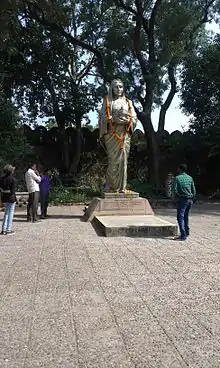 Statue of Ahilybai Holkar, Maheshwar