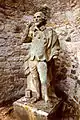 Coade stone statue of Shakespeare at Bonaly Tower, Edinburgh