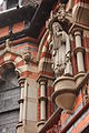 Statue (by Nathaniel Hitch) on the frontage of Watson Fothergill's office