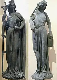 Ecclesia and Synagoga from Notre-Dame de Strasbourg
