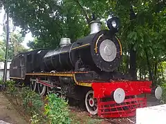 Steam locomotive at Rajshahi Railway Headquarter