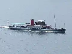 Lady of the Lake under way