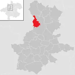 Location in the district