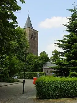 Tower of the church of Steensel