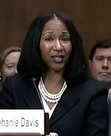 Stephanie Davis is the first Black woman from Michigan to serve on the United States Court of Appeals for the Sixth Circuit.