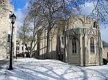 The Stephen Foster Memorial at the University of Pittsburgh contains two theaters