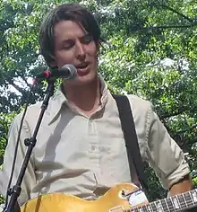 Malkmus performing in 2005 at the River To River Festival