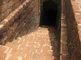 Steps to a well in the Mirjan Fort