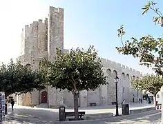 Keep-apse-bell tower-wall and side view