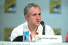 Steve Lightfoot at the2014 San Diego Comic-Con