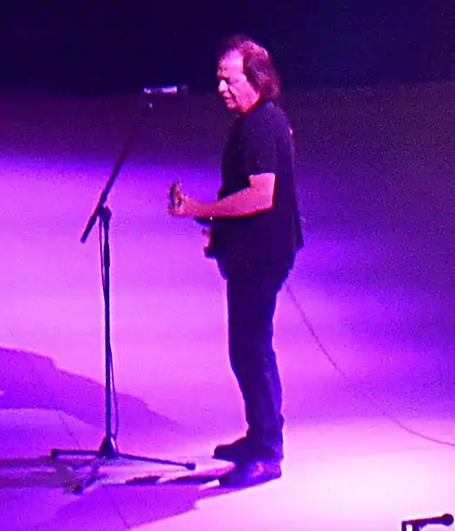 Young live for the Rock or Bust World Tour in Tacoma, Washington, 2016