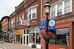 Stewart Avenue is the main street of Roscoe