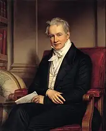 Alexander von Humboldt, seen as "the father of ecology" and "the father of environmentalism".