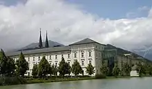 Admont Abbey on the Enns River