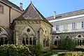 Inner courtyard and lavatorium in the cloister