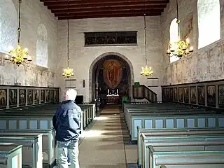 Front of the church (Chancel)