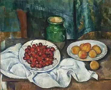 Still Life with Cherries and Peaches1885-87Los Angeles County Museum of Art
