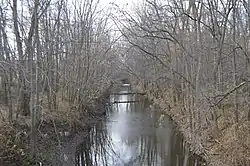 The Stillwater River in the township's far northwest