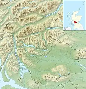 An Caisteal is located in Stirling