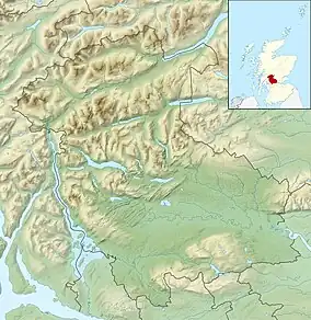 Loch Venachar is located in Stirling